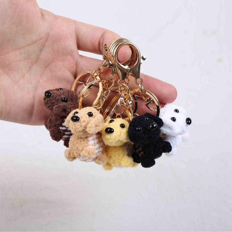 Pet Supplies Wholesale - Mini Puppy Serie Haak Sleutelhangers Breien