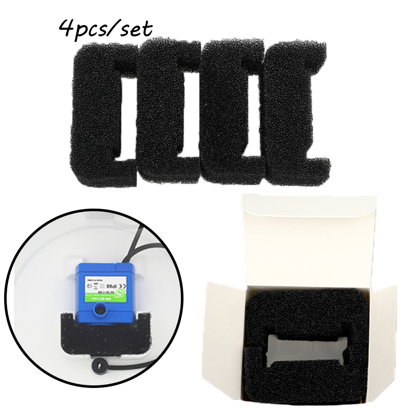 Cat Water Fountain Filter - 1/4Pc Sponsfilter Voor Kattenwaterfontein Vervanging Huisdier