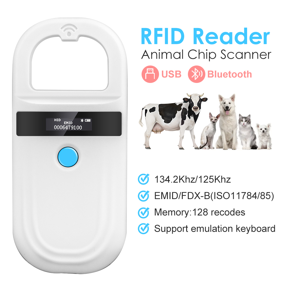 Pet Supplies Online - Handheld 134,2 KHz 125 kHz Dier
