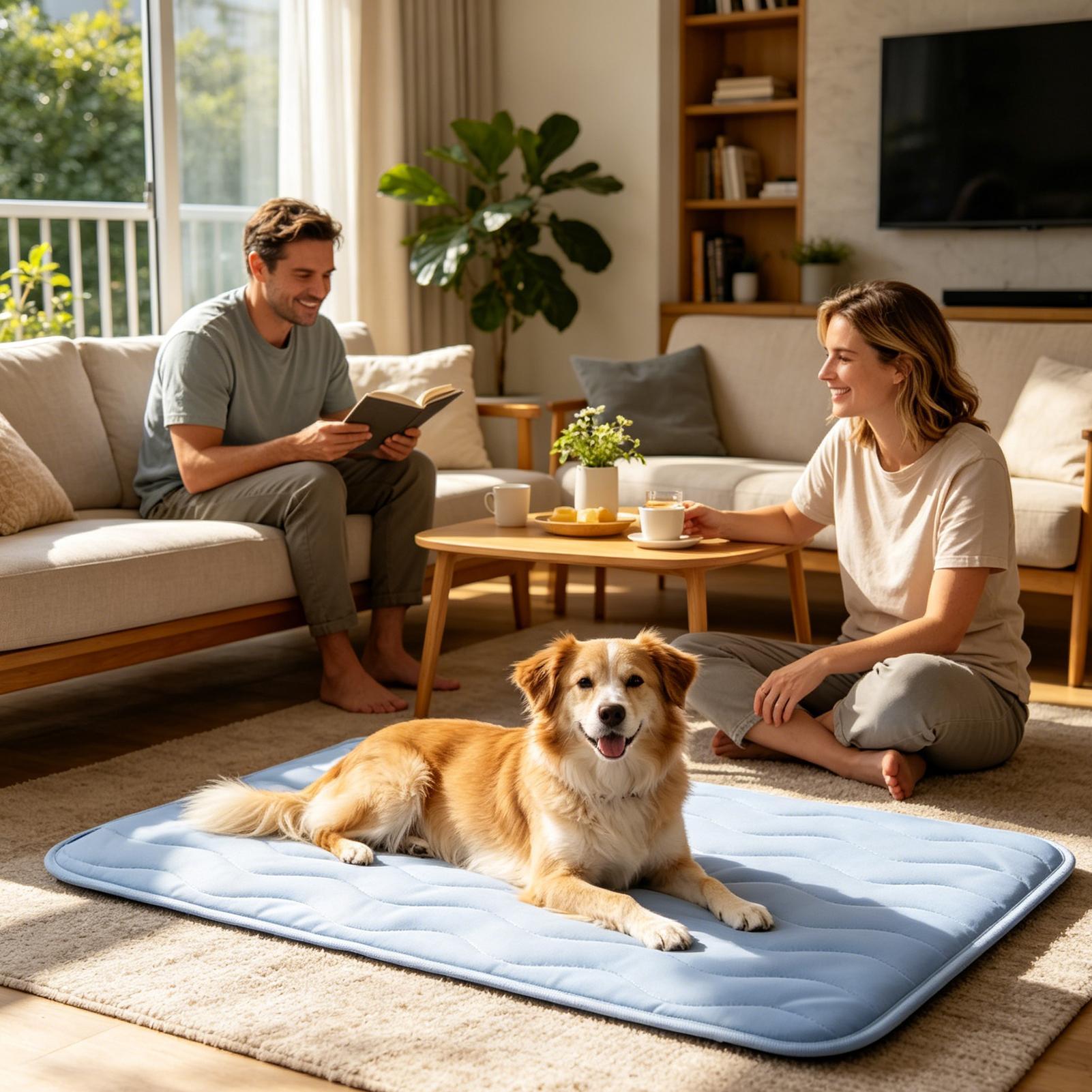 Dog Cooling Mat - Koelmat voor honden, zomerse koele hondenmat,