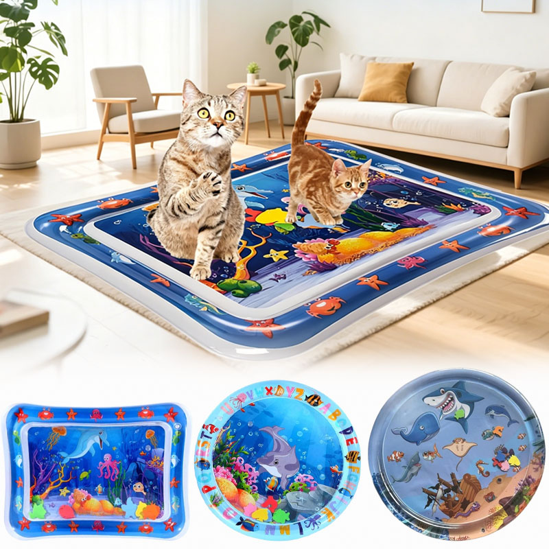 Dog Cooling Mat - Geüpgradede, verdikte PVC water speelmat voor