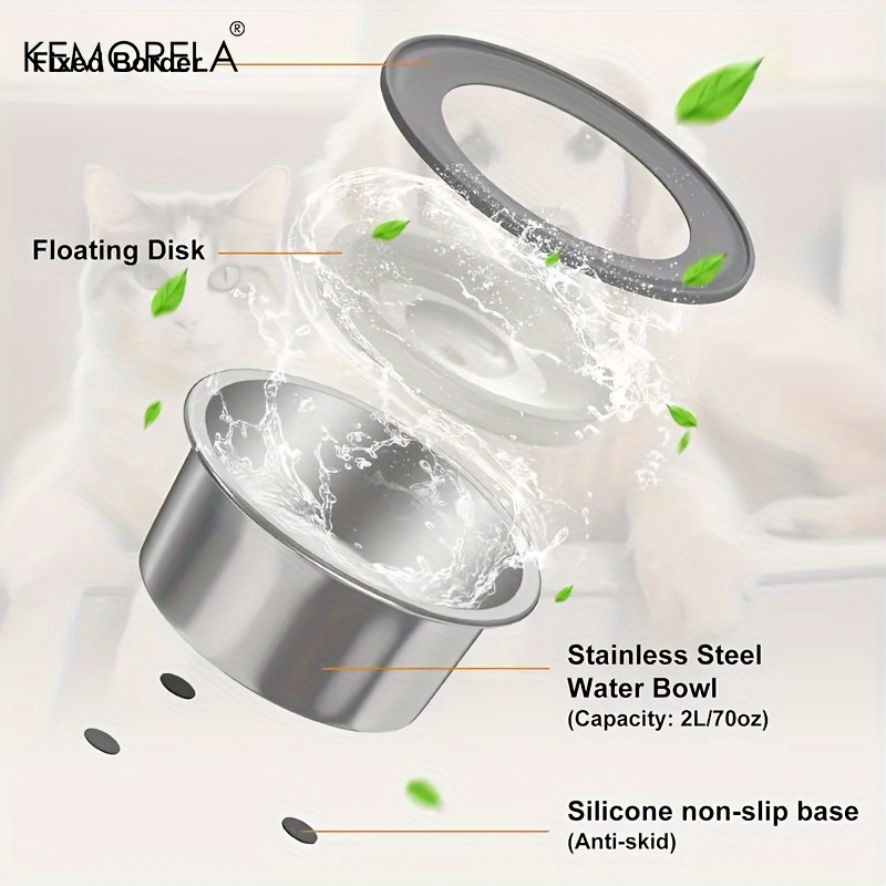 RVS honden drinkbak anti-lek m - Slow Feeder Dog Bowl recensie en prijs