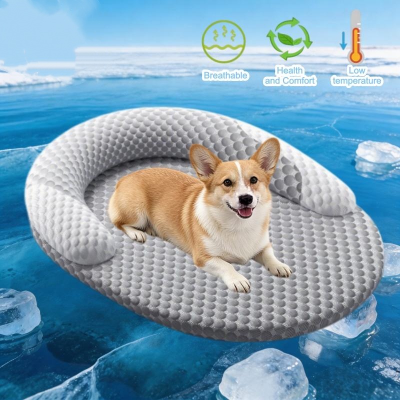 Zomer IJs Zijde Koelmatras voo - Dog Cooling Mat recensie en prijs