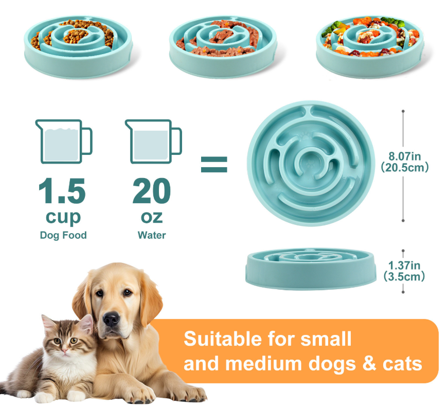Slow Feeder hondenbak - Antisl - Slow Feeder Dog Bowl recensie en prijs