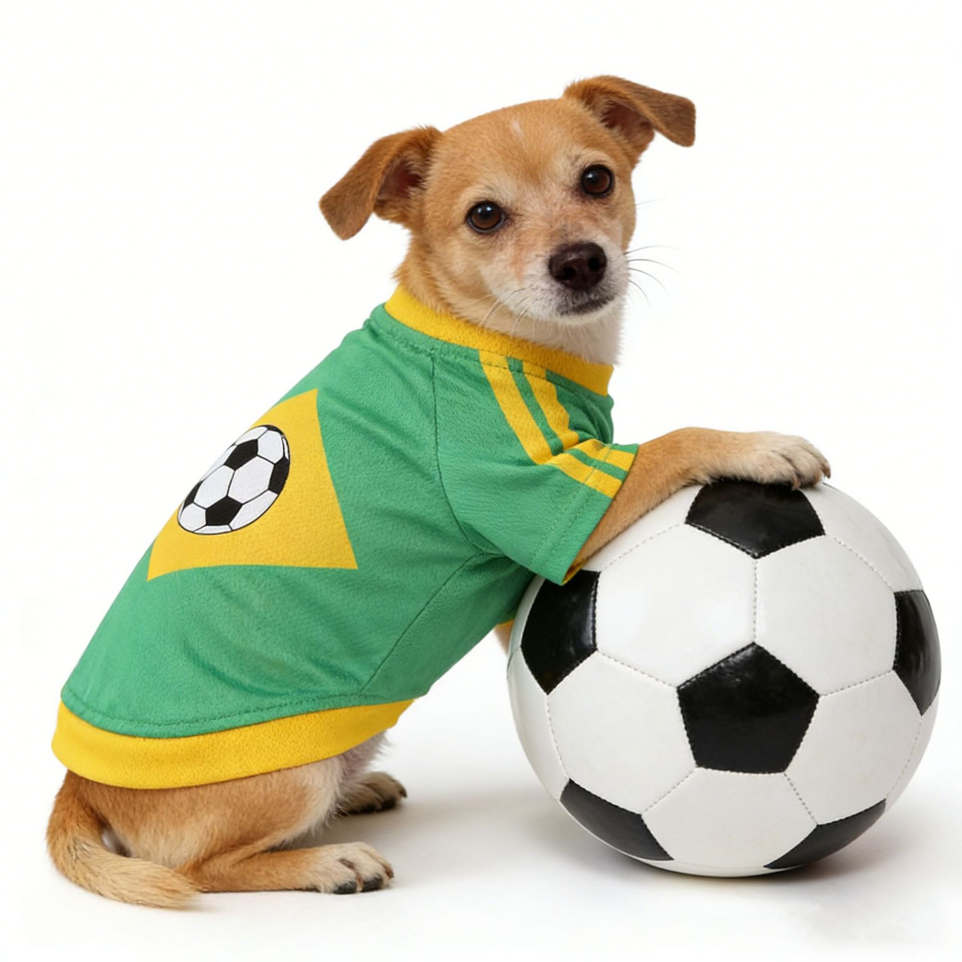 Voetbalpatroon Hondenkleding A - Pet Supplies Jersey recensie en prijs