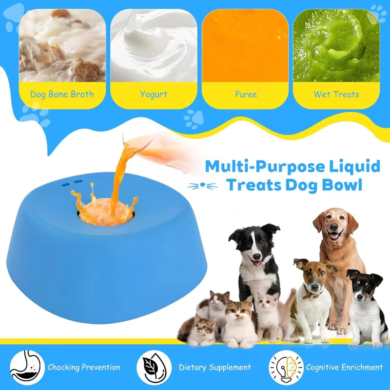 Anti-slip hondenkommen met bol - Slow Feeder Dog Bowl recensie en prijs