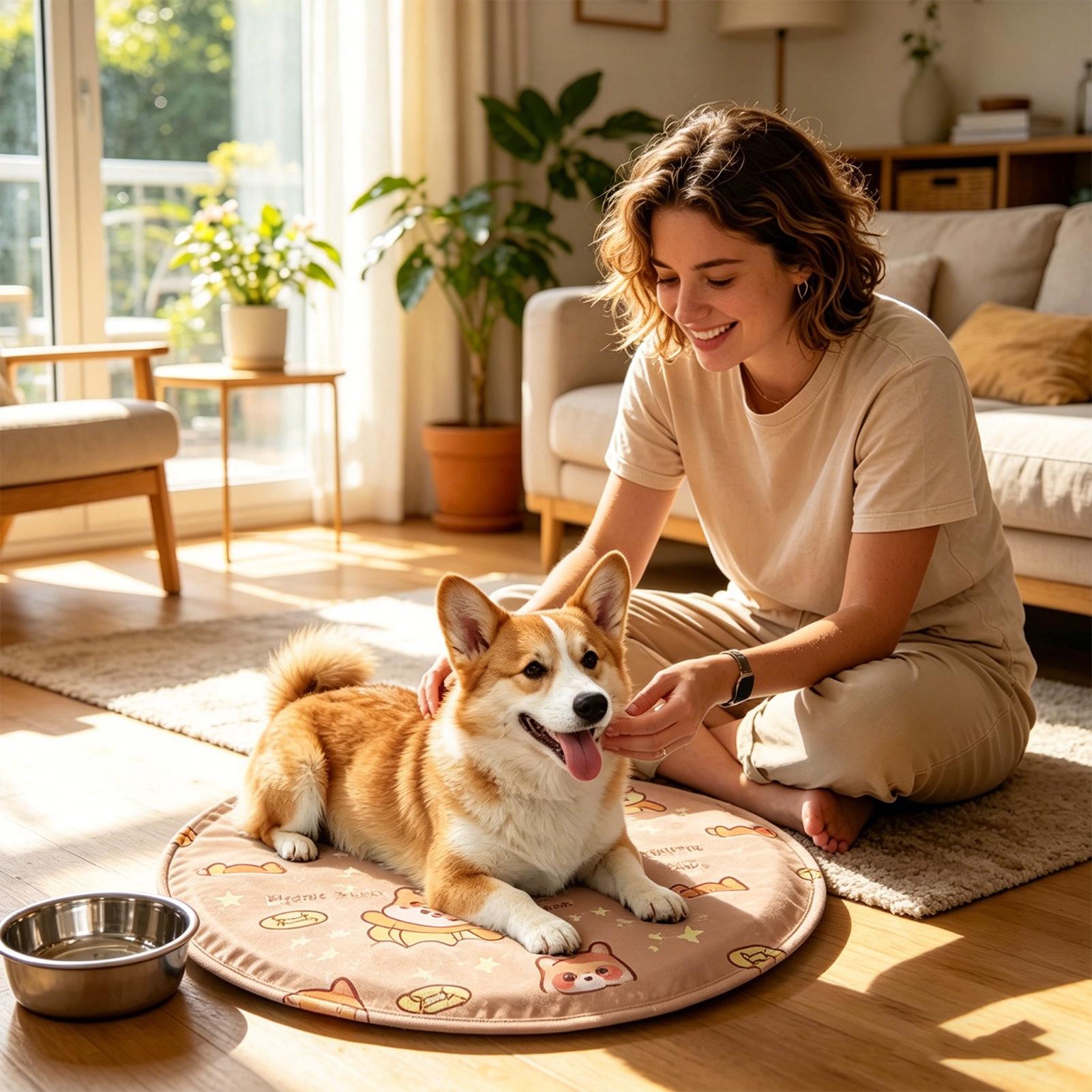 Koelmat voor honden, comfortab - Dog Cooling Mat recensie en prijs