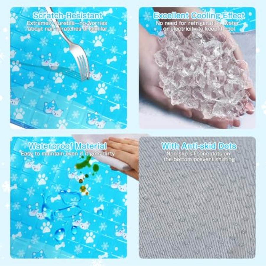 Koelmat voor honden, koelmat v - Dog Cooling Mat recensie en prijs