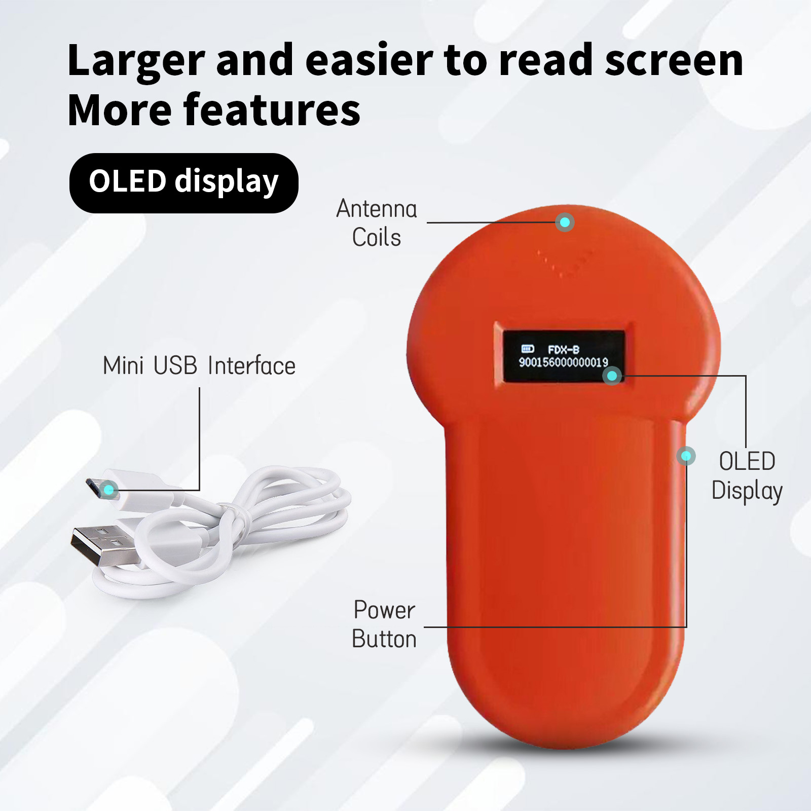 ISO FDX-B RFID-chiplezer voor  - Pet Supplies Online recensie en prijs
