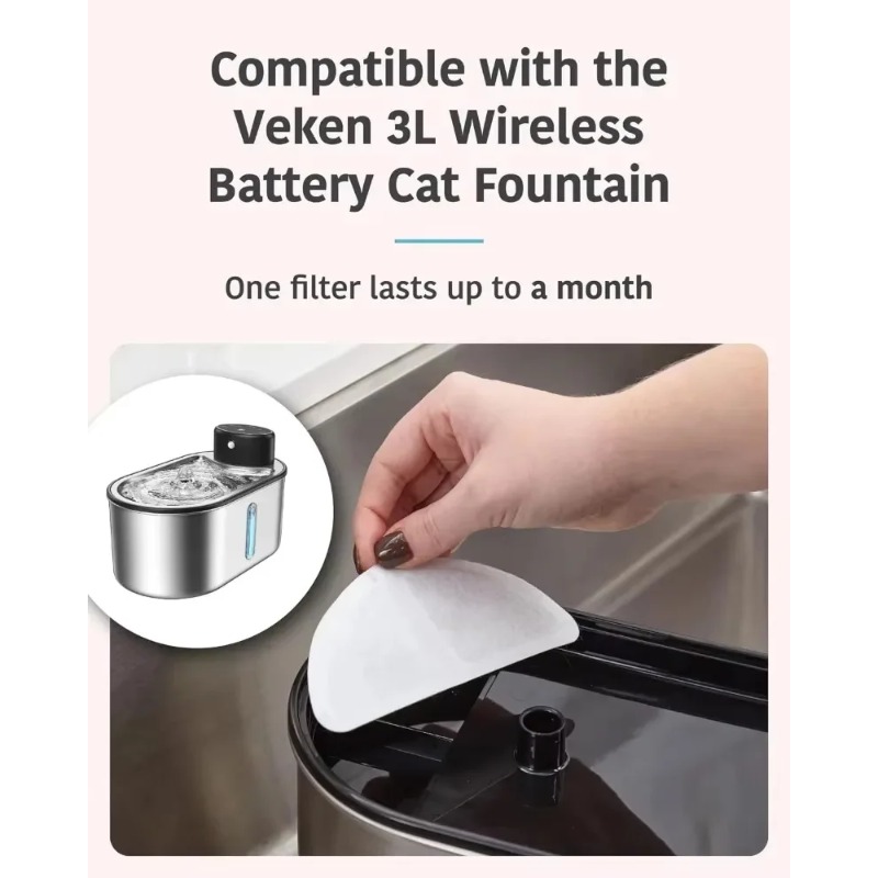 Vervangend actief koolfilter h - Cat Water Fountain Filter recensie en prijs