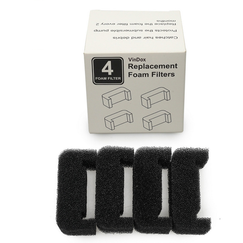 1/4Pc Sponsfilter Voor Kattenw - Cat Water Fountain Filter recensie en prijs