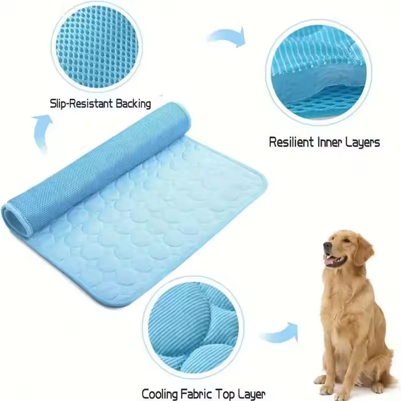 Koelmat van ijszijde voor huis - Dog Cooling Mat recensie en prijs