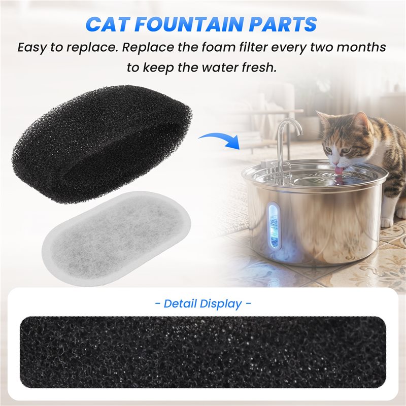 16 Set Kattenwaterfontein Filt - Cat Water Fountain Filter recensie en prijs