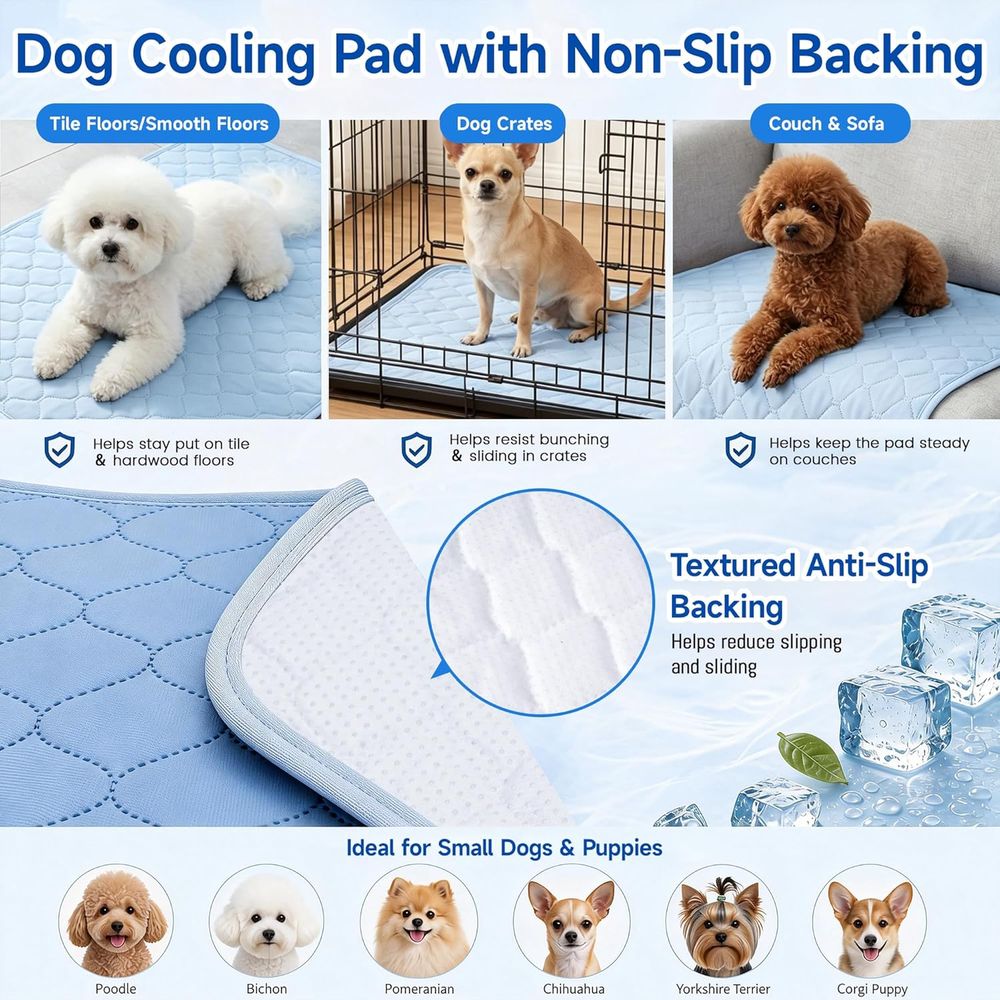 Koelmat voor kleine honden, pu - Dog Cooling Mat recensie en prijs