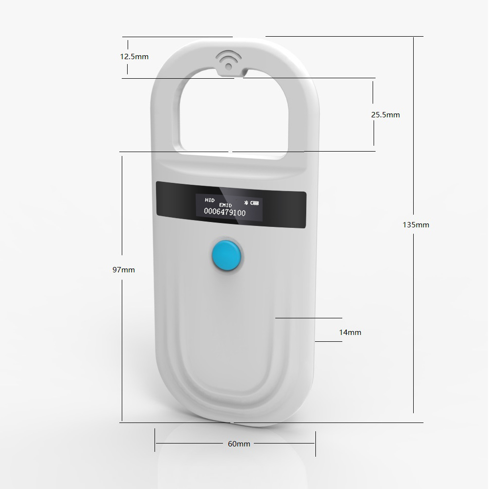 Handheld 134,2 KHz 125 kHz Die - Pet Supplies Online recensie en prijs