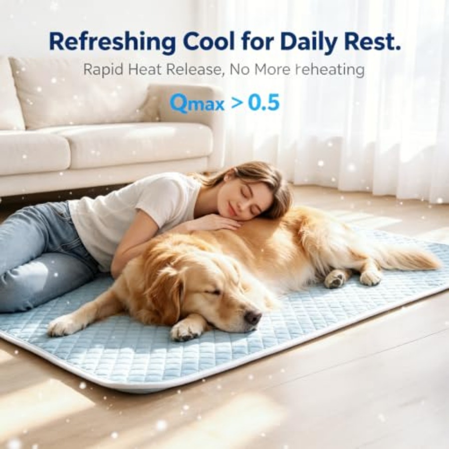 Koelmat voor honden, zelfkoele - Dog Cooling Mat recensie en prijs