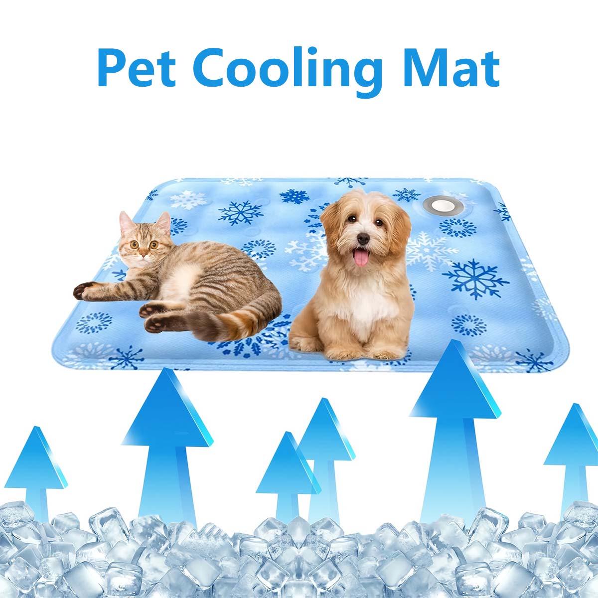 Zomermat voor huisdieren, ijsm - Dog Cooling Mat recensie en prijs