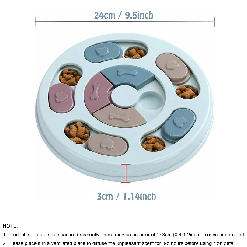 Voerbak voor honden, slowfood  - Slow Feeder Dog Bowl recensie en prijs
