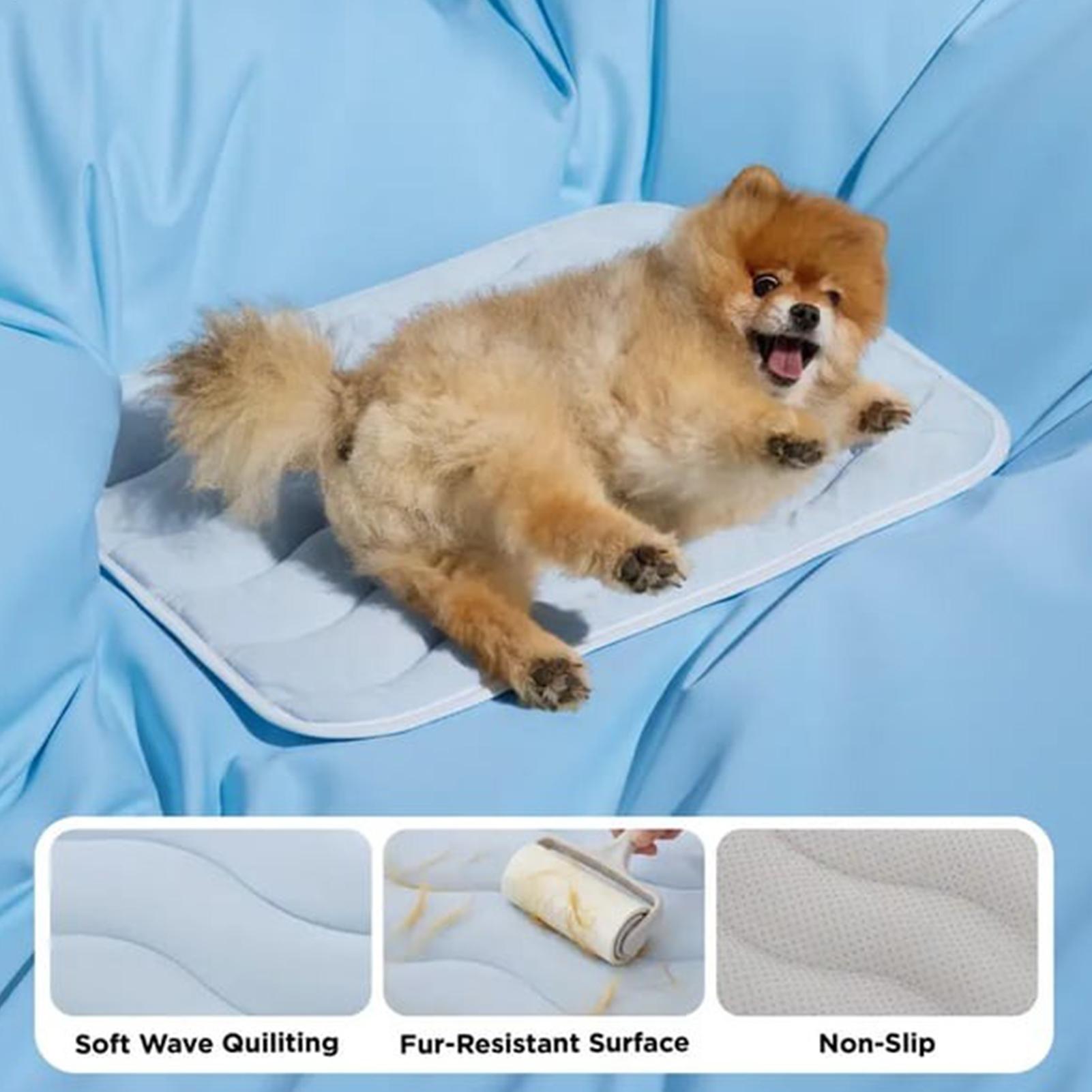 Koelmat voor honden, zomerse k - Dog Cooling Mat recensie en prijs
