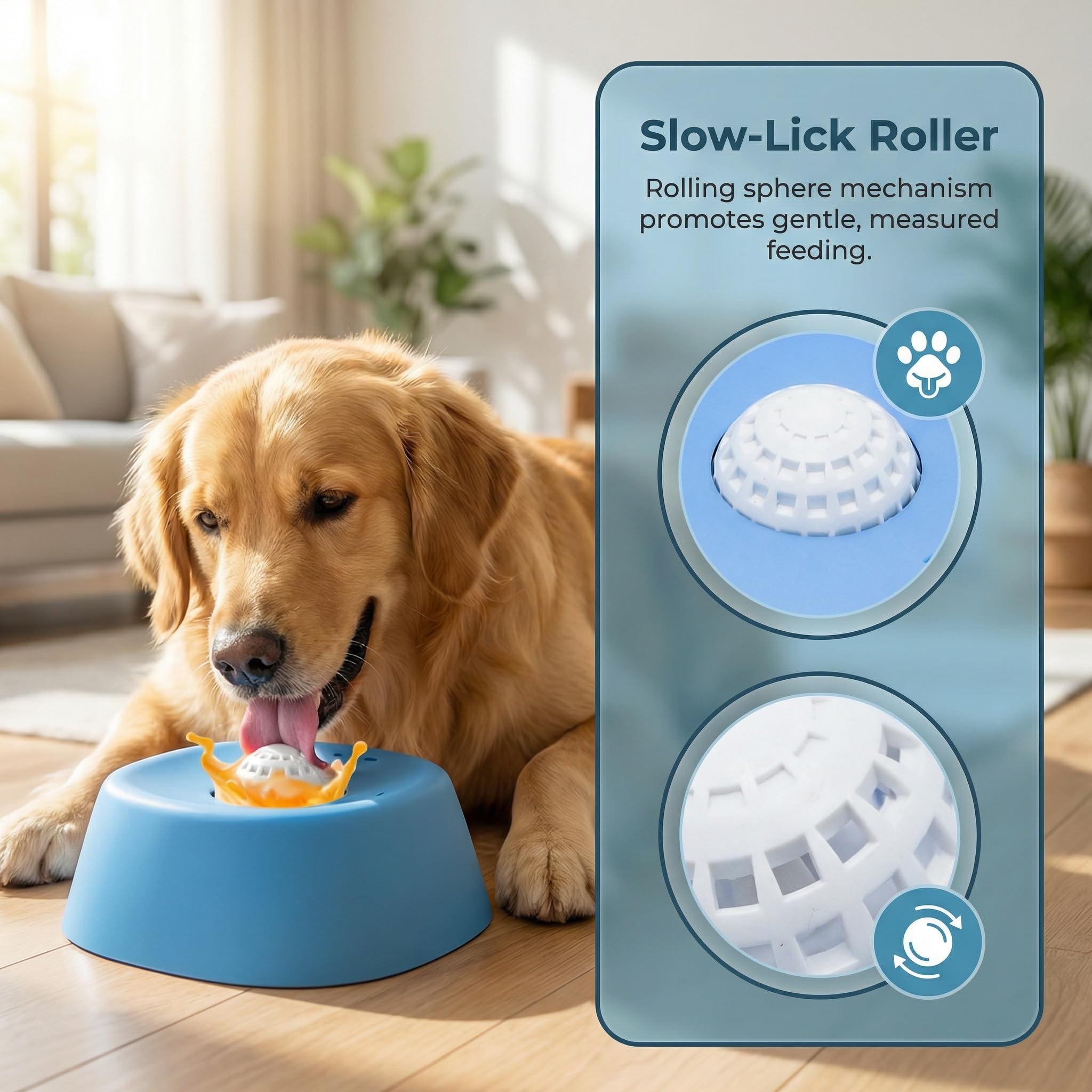 Hondenlikbak Slow Feeder honde - Slow Feeder Dog Bowl recensie en prijs