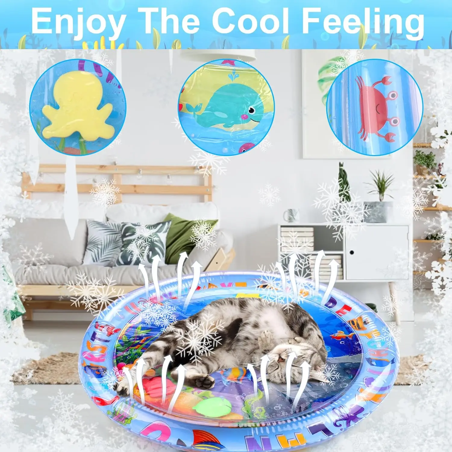 Geüpgradede, verdikte PVC wate - Dog Cooling Mat recensie en prijs