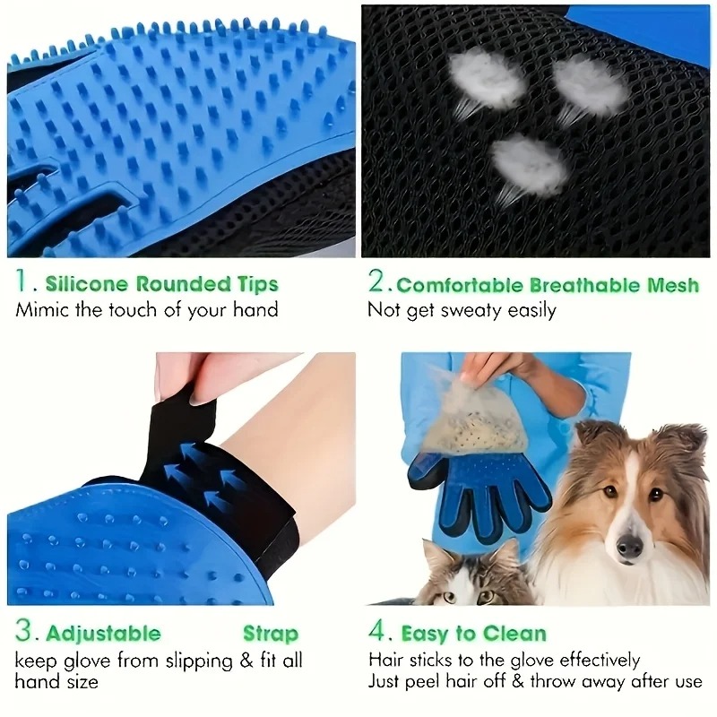Handschoen voor dierenhaar Kam - Pet Hair Remover Brush recensie en prijs
