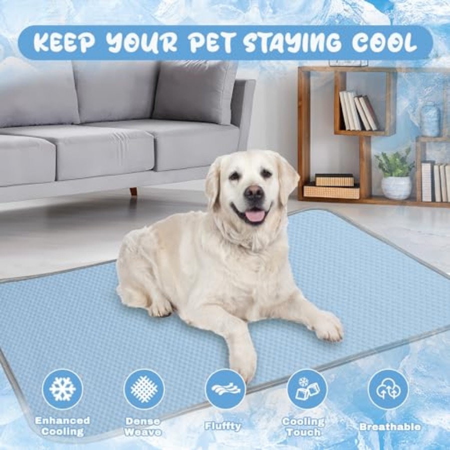 Zomerkoelmat voor honden, wasb - Dog Cooling Mat recensie en prijs