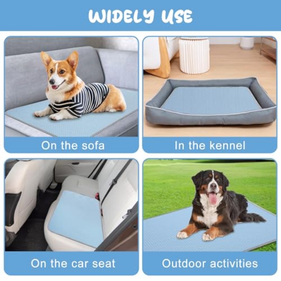Zomerkoelmat voor honden, wasb - Dog Cooling Mat recensie en prijs