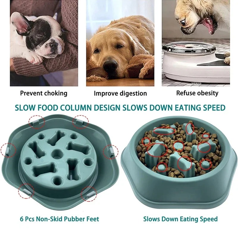 1 Stuks Slow Feeder Hondenkom  - Slow Feeder Dog Bowl recensie en prijs